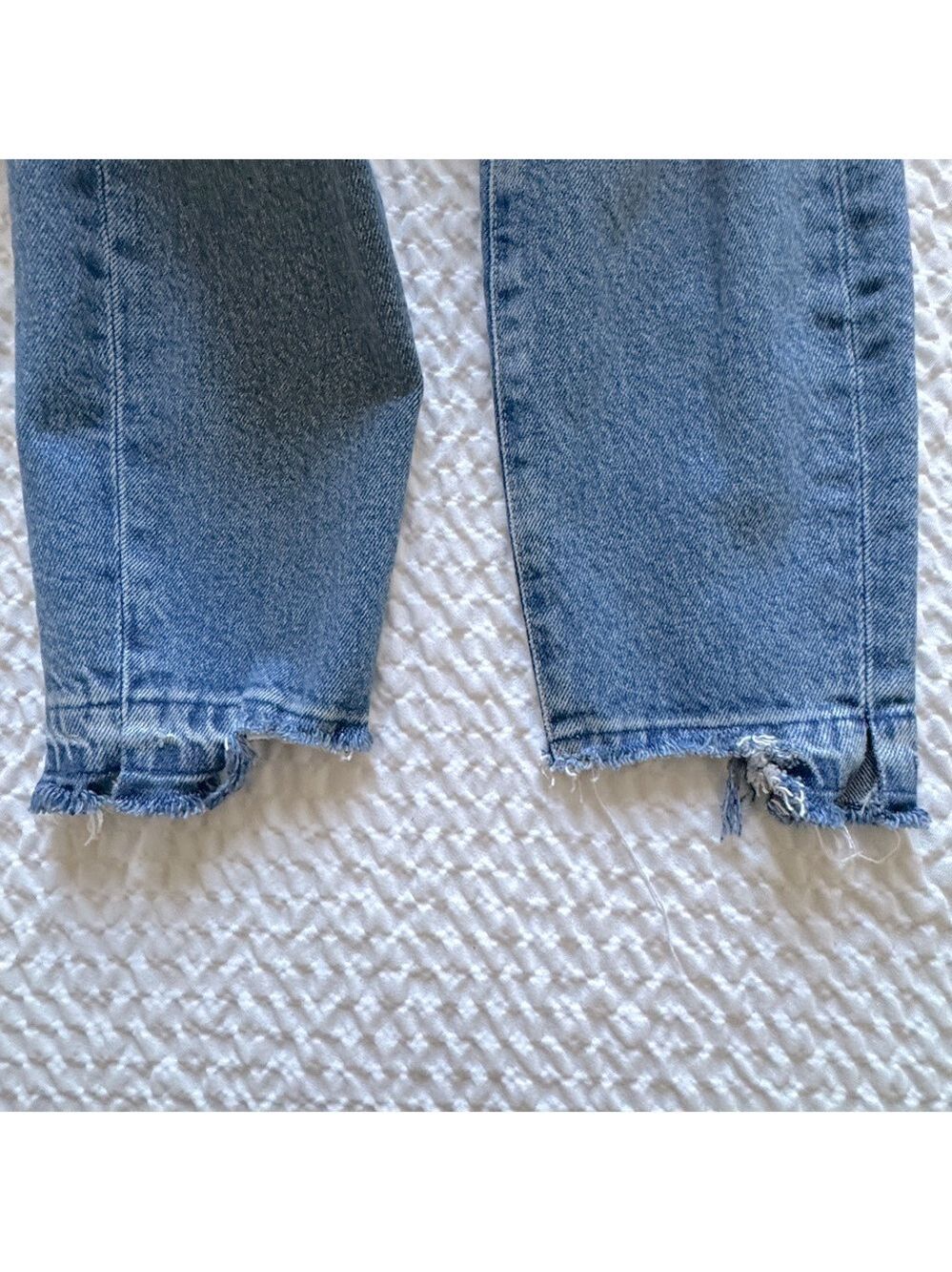 FRAME Le High Skinny Crop Jeans, Clarin, Rips Size 27 - Picture 8 of 16